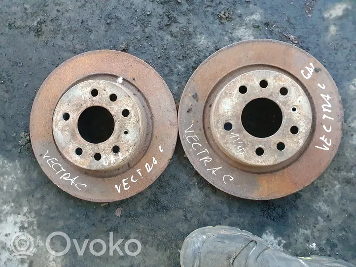 Opel Vectra C Rear brake disc 