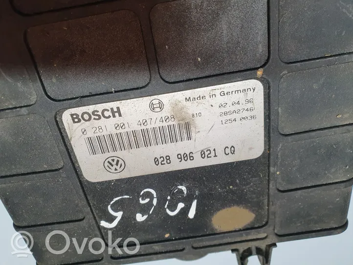 Volkswagen Caddy Engine control unit/module 028906021CQ