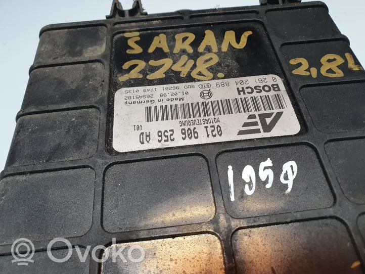 Volkswagen Sharan Engine control unit/module 021906256AD