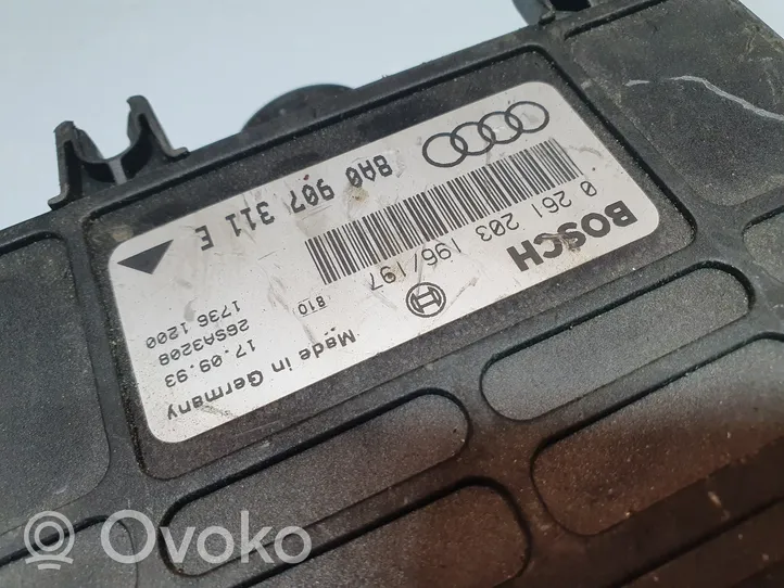 Audi 80 90 S2 B4 Centralina/modulo del motore 8A0907311E