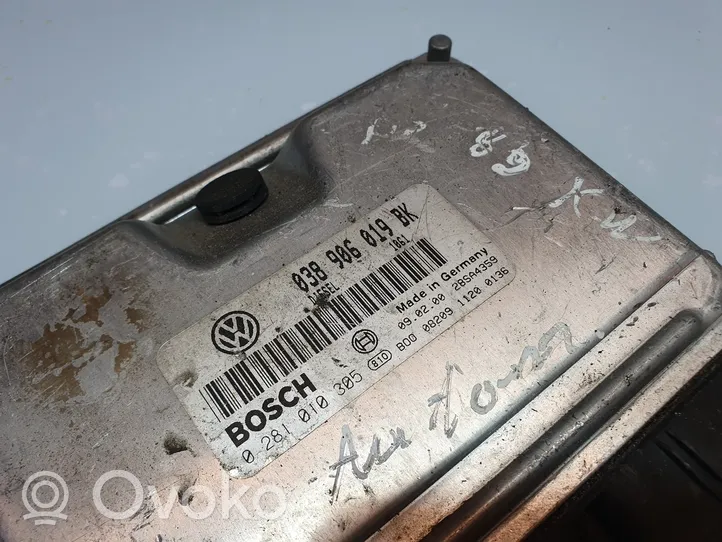 Volkswagen PASSAT B5 Calculateur moteur ECU 038906019BK