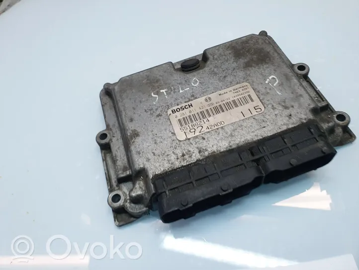 Fiat Stilo Calculateur moteur ECU 19242ADD