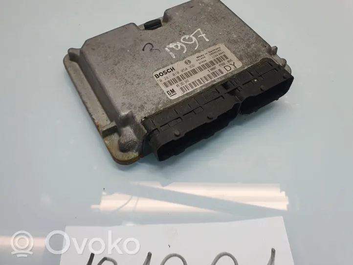 Opel Astra G Calculateur moteur ECU 09181243