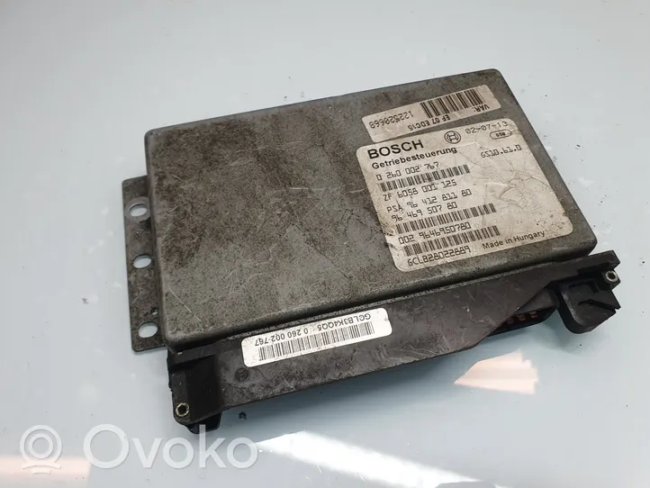 Peugeot 607 Module de contrôle de boîte de vitesses ECU 0260002767