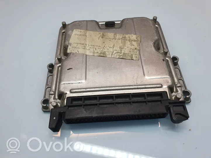 Peugeot 406 Calculateur moteur ECU 9635156580