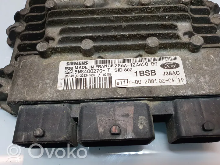 Ford Fiesta Sterownik / Moduł ECU 2S6A12A650BG