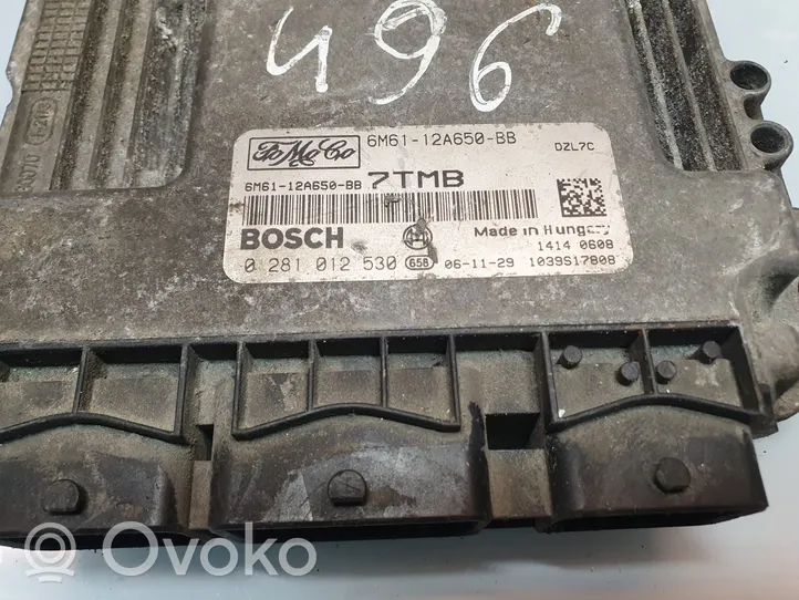 Mazda 3 I Calculateur moteur ECU 6M6112A650BB