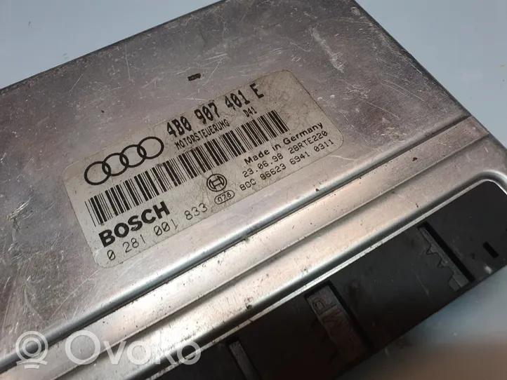 Audi A6 S6 C5 4B Calculateur moteur ECU 4B0907401E