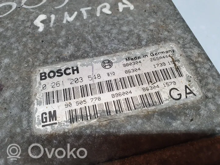 Opel Sintra Sterownik / Moduł ECU 0261203548