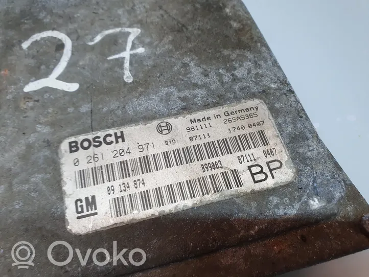 Opel Sintra Sterownik / Moduł ECU 09134874