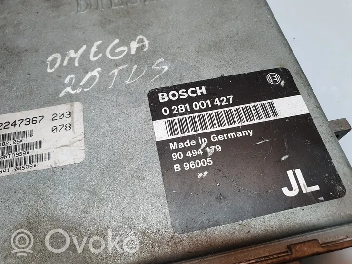 Opel Omega B2 Sterownik / Moduł ECU 0281001427