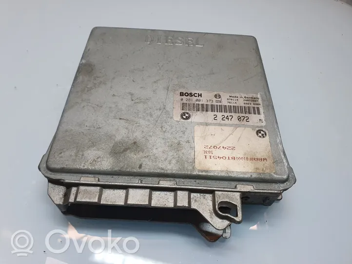 BMW 5 E39 Calculateur moteur ECU 2247072