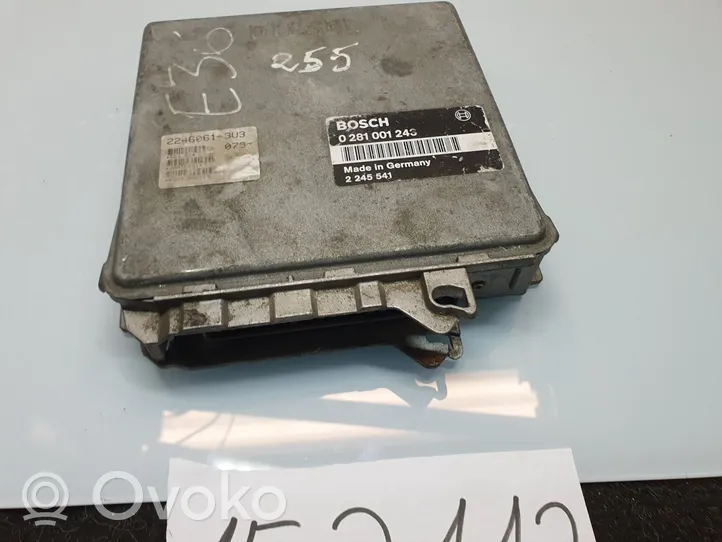 BMW 3 E36 Calculateur moteur ECU 0281001243