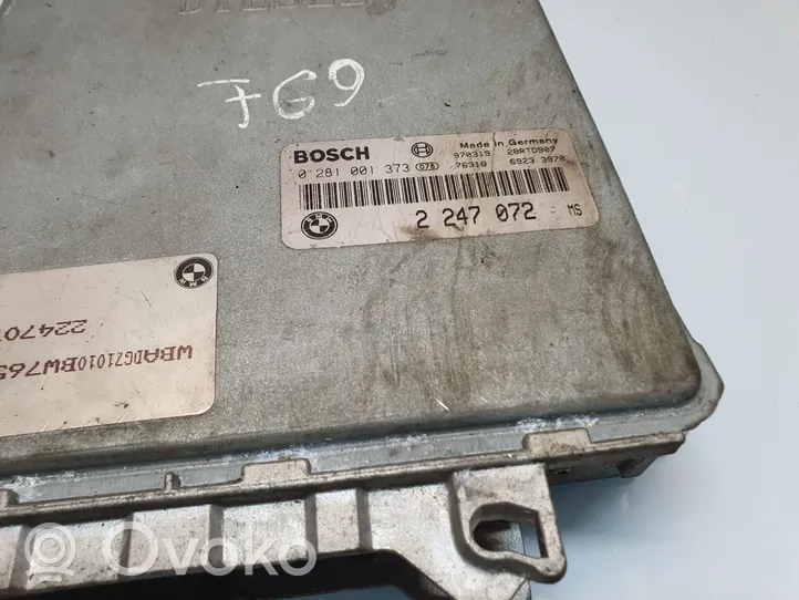 BMW 5 E39 Calculateur moteur ECU 0281001373