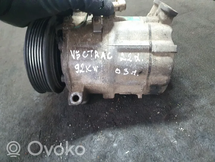 Opel Vectra C Ilmastointilaitteen kompressorin pumppu (A/C) 13140505