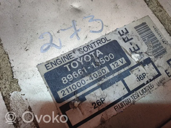 Toyota Corolla E100 Engine control unit/module 896611A500