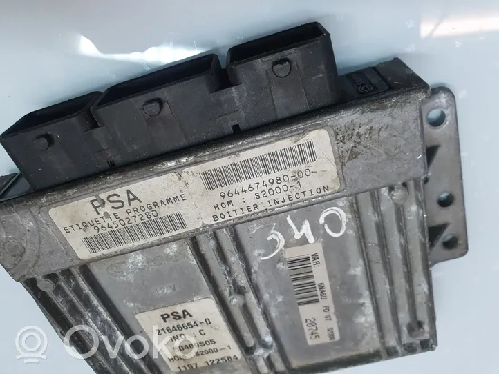 Citroen Xsara Picasso Calculateur moteur ECU 964467498000