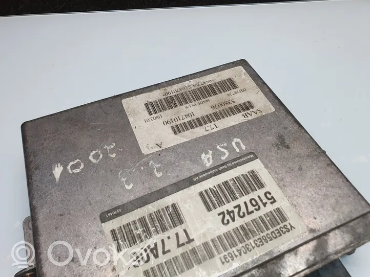 Saab 9-5 Sterownik / Moduł ECU 5380076