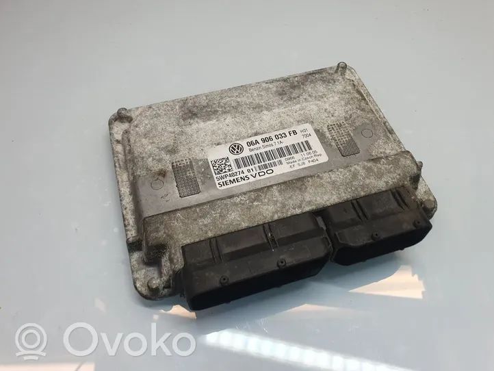 Skoda Octavia Mk2 (1Z) Calculateur moteur ECU 06A906033FB