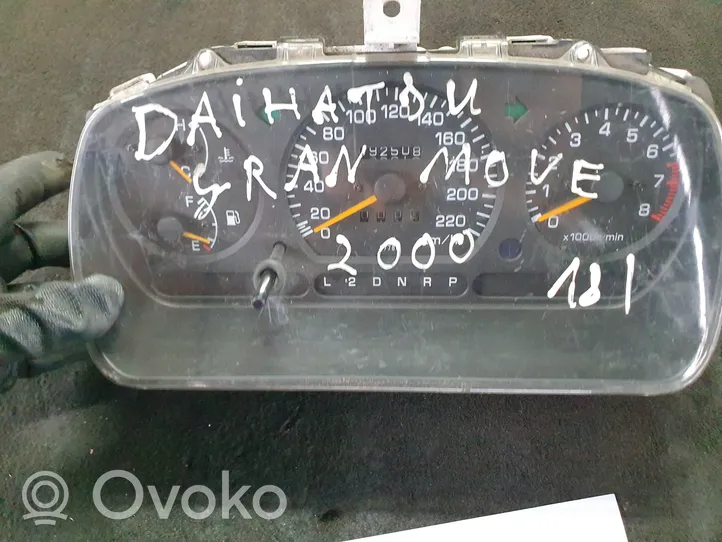 Daihatsu Gran Move Compteur de vitesse tableau de bord 8301087793