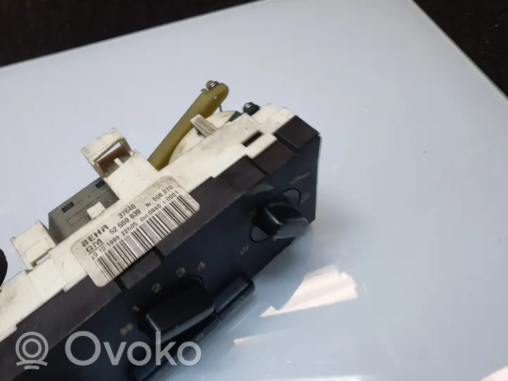 Opel Astra G Climate control unit 52559839