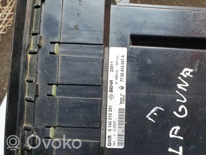 Renault Laguna I Climate control unit 7700414647A