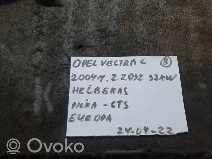 Opel Vectra C Tube d'admission de tuyau de refroidisseur intermédiaire 24415010