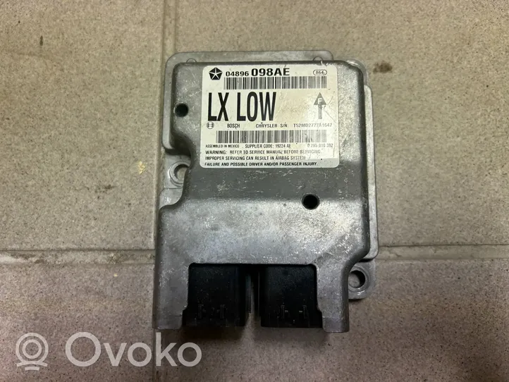 Chrysler Charger Centralina/modulo airbag 04896098AE