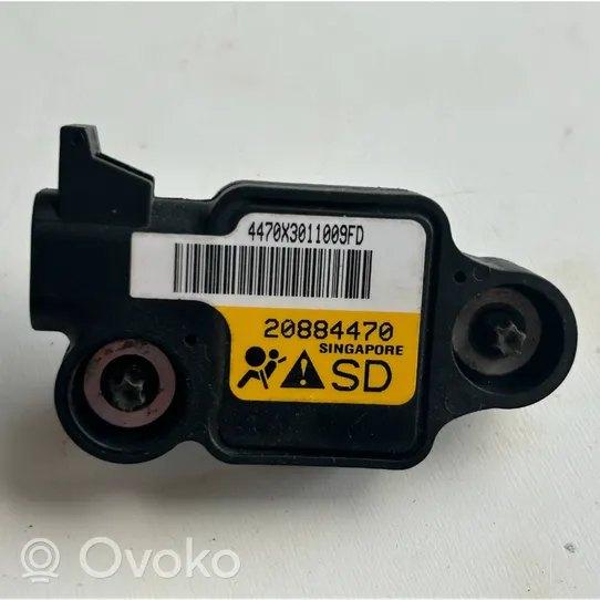 Chevrolet Suburban Gaisa spilvenu trieciensensors 20884470