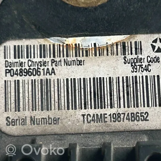 Dodge RAM Turvatyynyn törmäysanturi P04896061AA