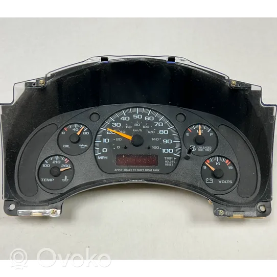 GMC VAN Compteur de vitesse tableau de bord 09370095