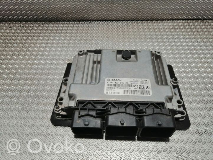 Citroen Berlingo Kit calculateur ECU et verrouillage 0281030546