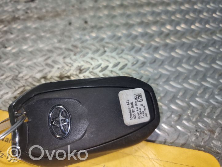 Toyota Proace Kit centralina motore ECU e serratura HW9818035080