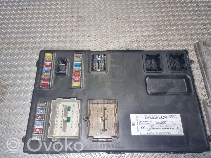 Ford Transit Komputer / Sterownik ECU i komplet kluczy 6C1112A650CG