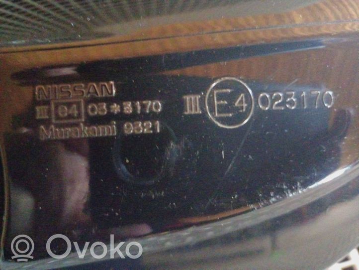 Nissan Teana Elektryczne lusterko boczne drzwi przednich 023170