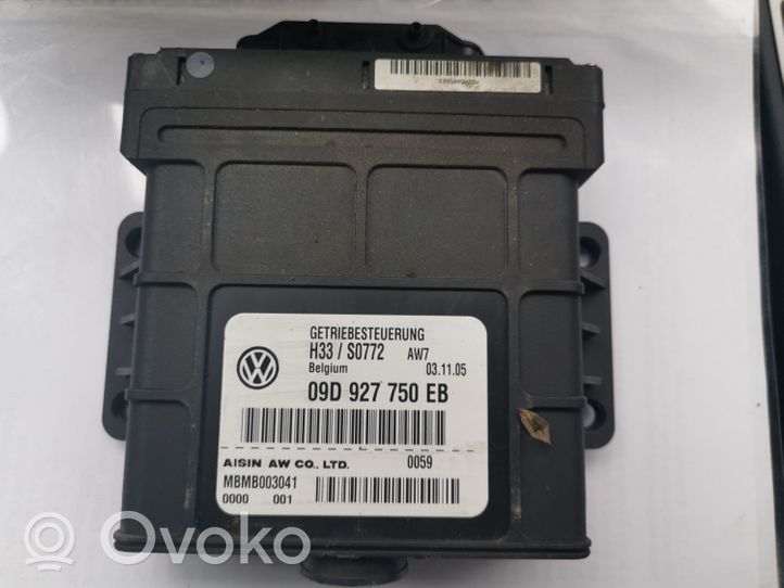 Volkswagen Touareg I Module de contrôle de boîte de vitesses ECU 09D927750EB