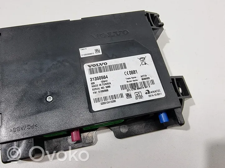 Volvo V60 GPS navigation control unit/module 31350564