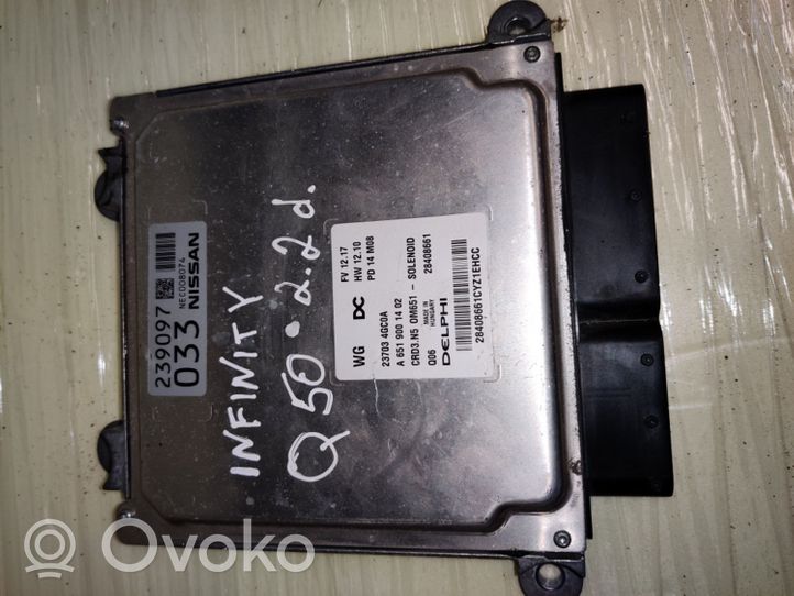 Infiniti Q50 Engine control unit/module A6519001402