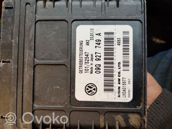 Volkswagen Jetta VI Module de contrôle de boîte de vitesses ECU 09G927749A