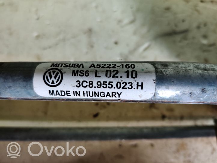 Volkswagen PASSAT CC Tiranti e motorino del tergicristallo anteriore 3C8955023H