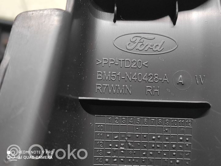 Ford Focus Muu vararenkaan verhoilun elementti BM51N40352A