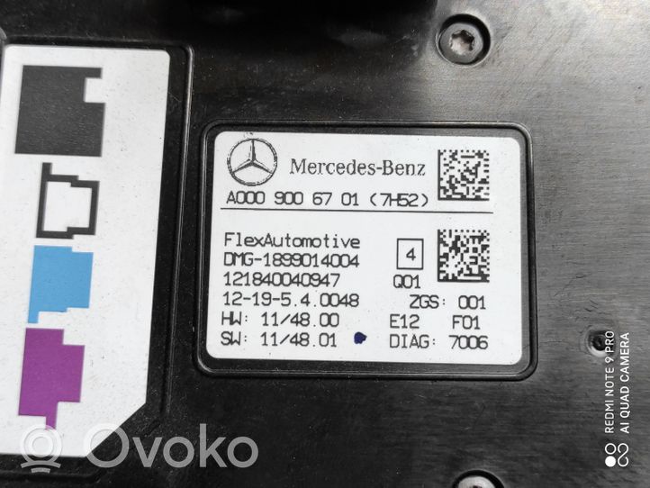 Mercedes-Benz B W246 W242 Éclairage lumière plafonnier avant A0009006701