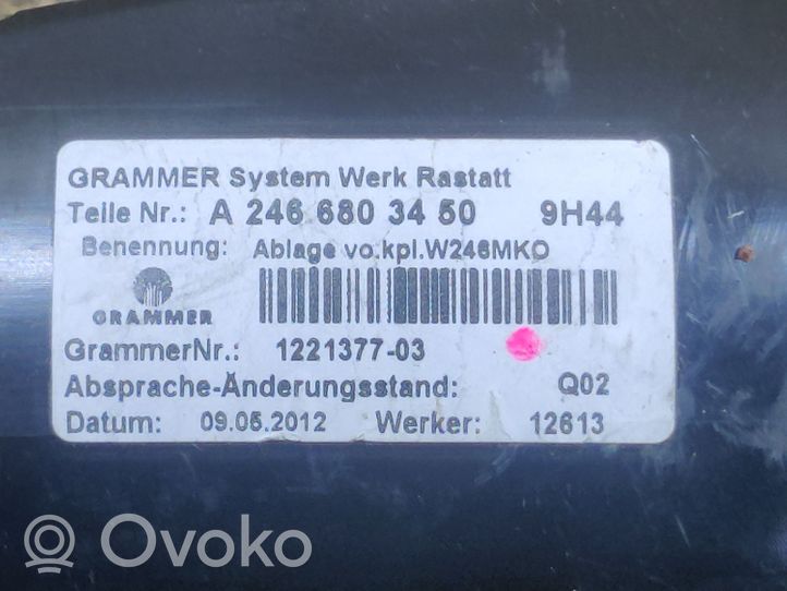 Mercedes-Benz B W246 W242 Aschenbecher vorne A2466803450