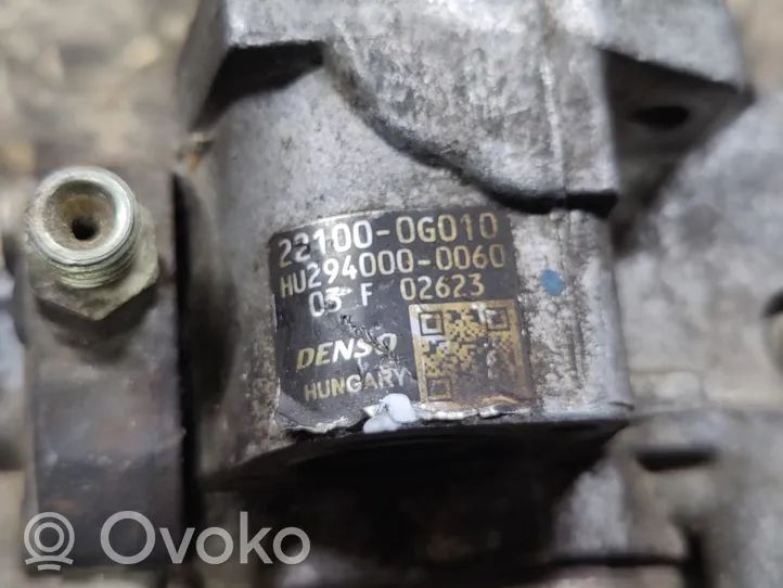 Toyota Avensis T250 Pompa ad alta pressione dell’impianto di iniezione 221000G010