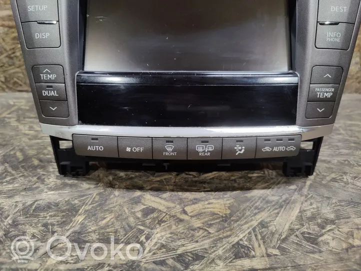 Lexus LS 460 - 600H Panel / Radioodtwarzacz CD/DVD/GPS 8643050430
