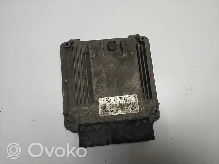 Volkswagen Crafter Komputer / Sterownik ECU i komplet kluczy 03L906012C