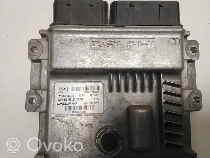 Peugeot Boxer Komputer / Sterownik ECU i komplet kluczy 9692365980