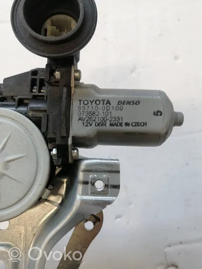 Toyota Yaris Комплект электрического механизма для подъема окна 857100D100
