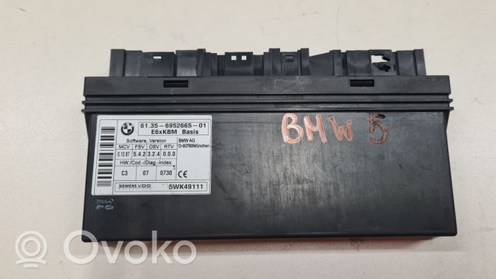 BMW 5 E60 E61 Moduł / Sterownik komfortu 6135695266501