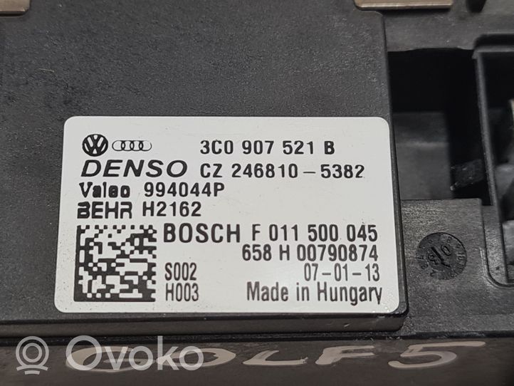 Volkswagen Golf V Lämpöpuhaltimen moottorin vastus 3C0907521B